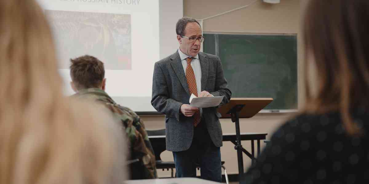 Richard Crane in the Classroom.